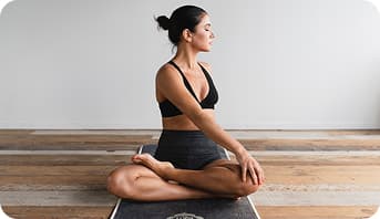 Woman practice yoga